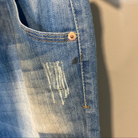 Bench/OJ Womens Acid Washed High Waisted Denim Jeans Size 29 - Picture 3 of 9
